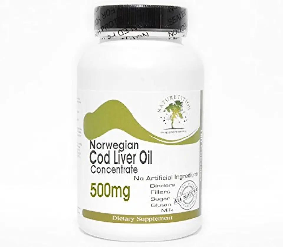 Cod Liver Oil Concentrate 500mg 200 Capsules H29935