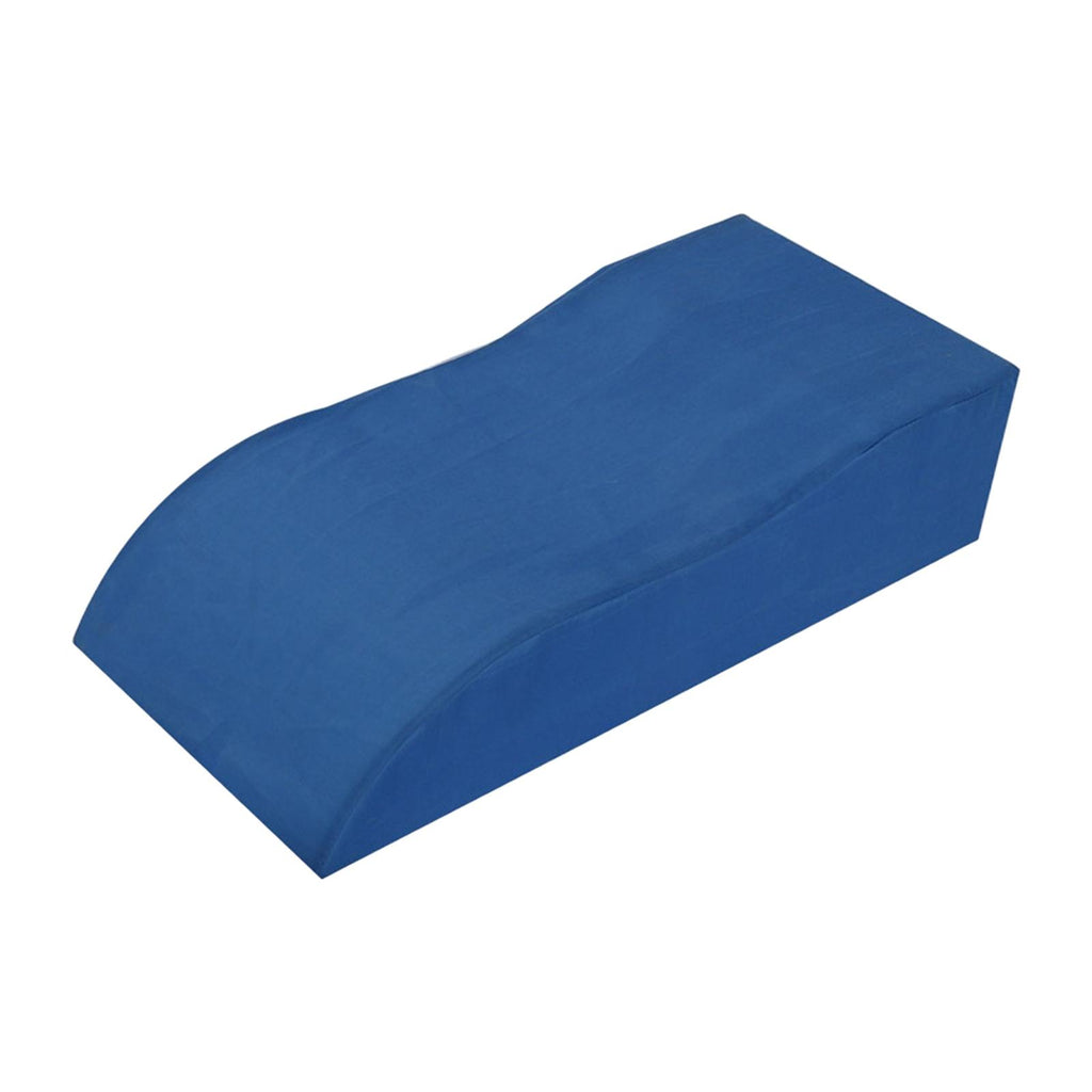 Blue Linen Curved Camping Pillow Z588195