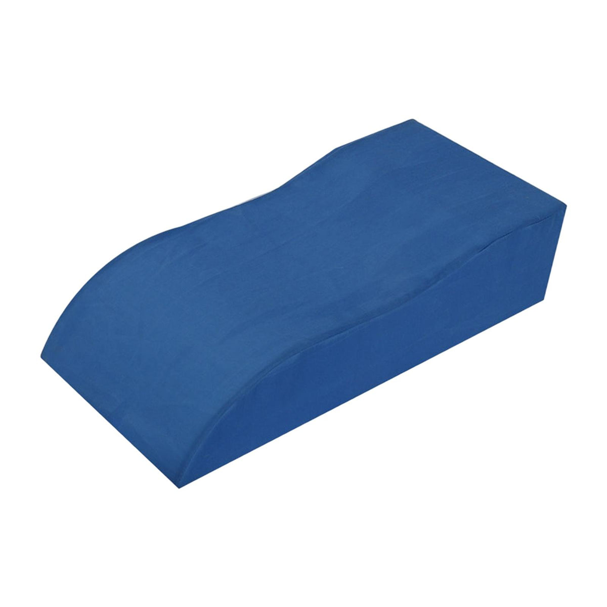 Blue Linen Curved Camping Pillow Z588195
