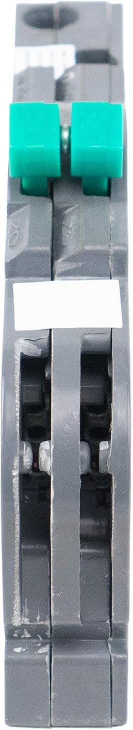 2 Pole 25 Amp Circuit Breaker, Grey, Pack of 2 N753068
