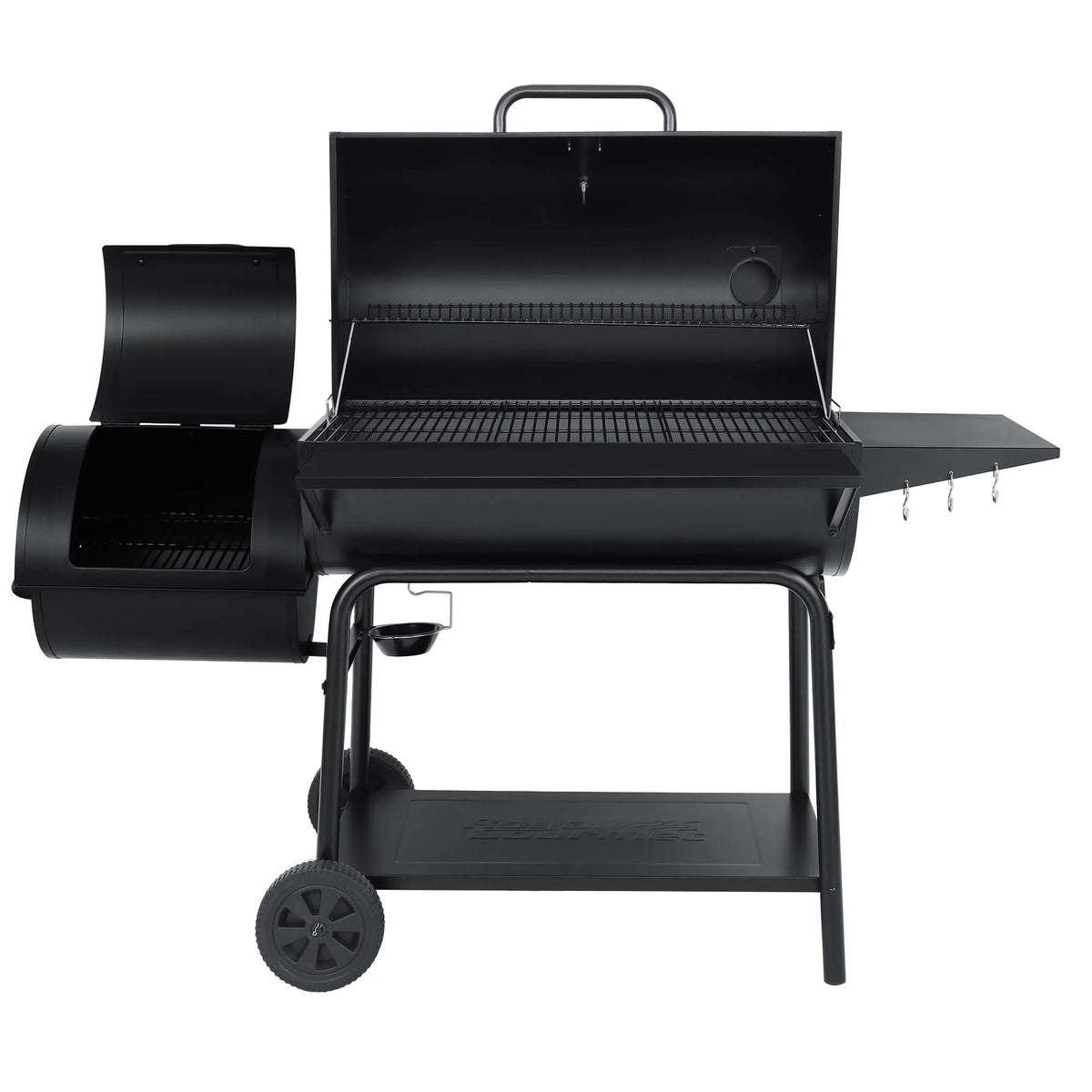 36 Charcoal Barrel Grill with Offset Smoker I539620