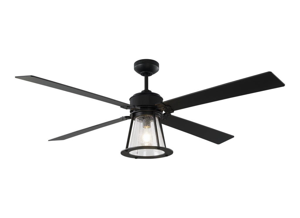 Midnight Black LED Ceiling Fan O7893