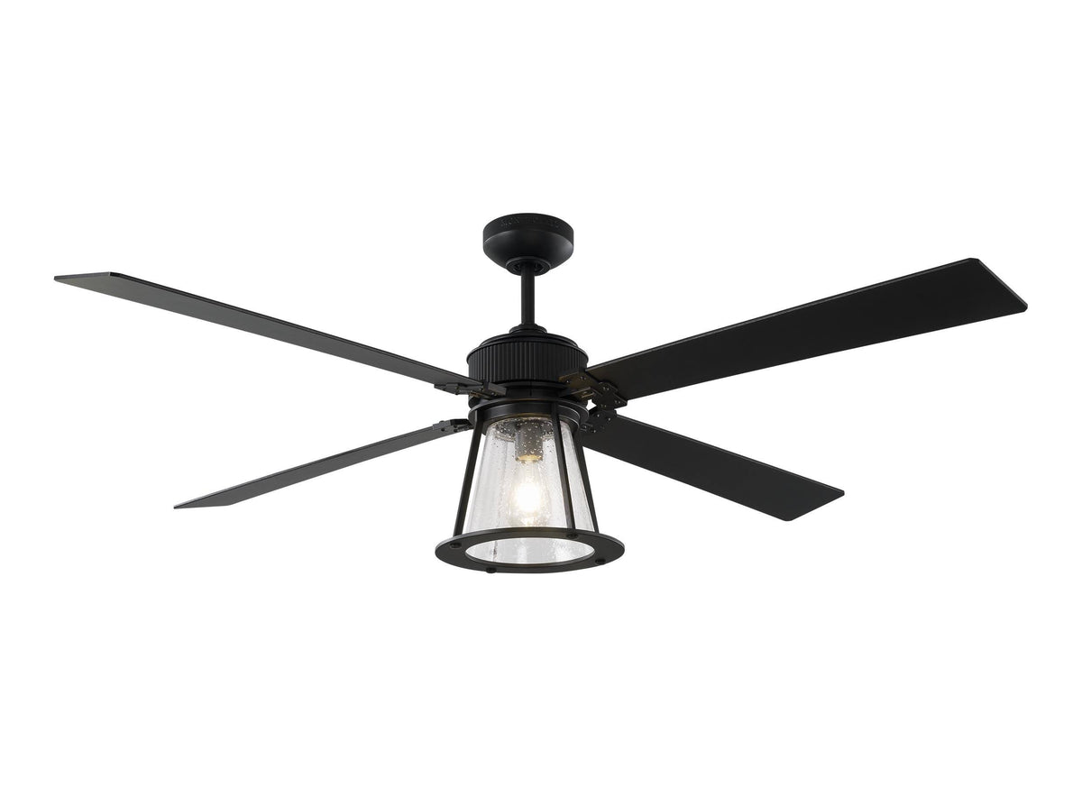 Midnight Black LED Ceiling Fan O7893