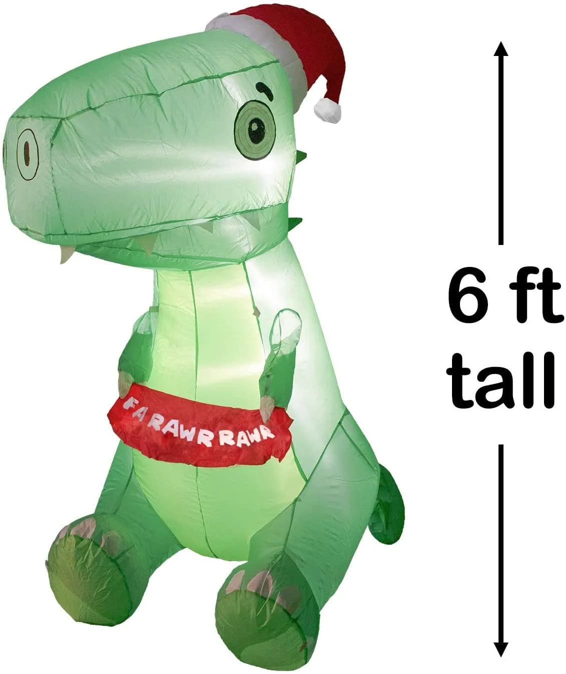 Outdoor Dinosaur Christmas Yard Inflatable V817
