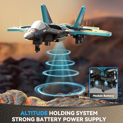 Remote Control Foam Airplane Toy with Light O843971