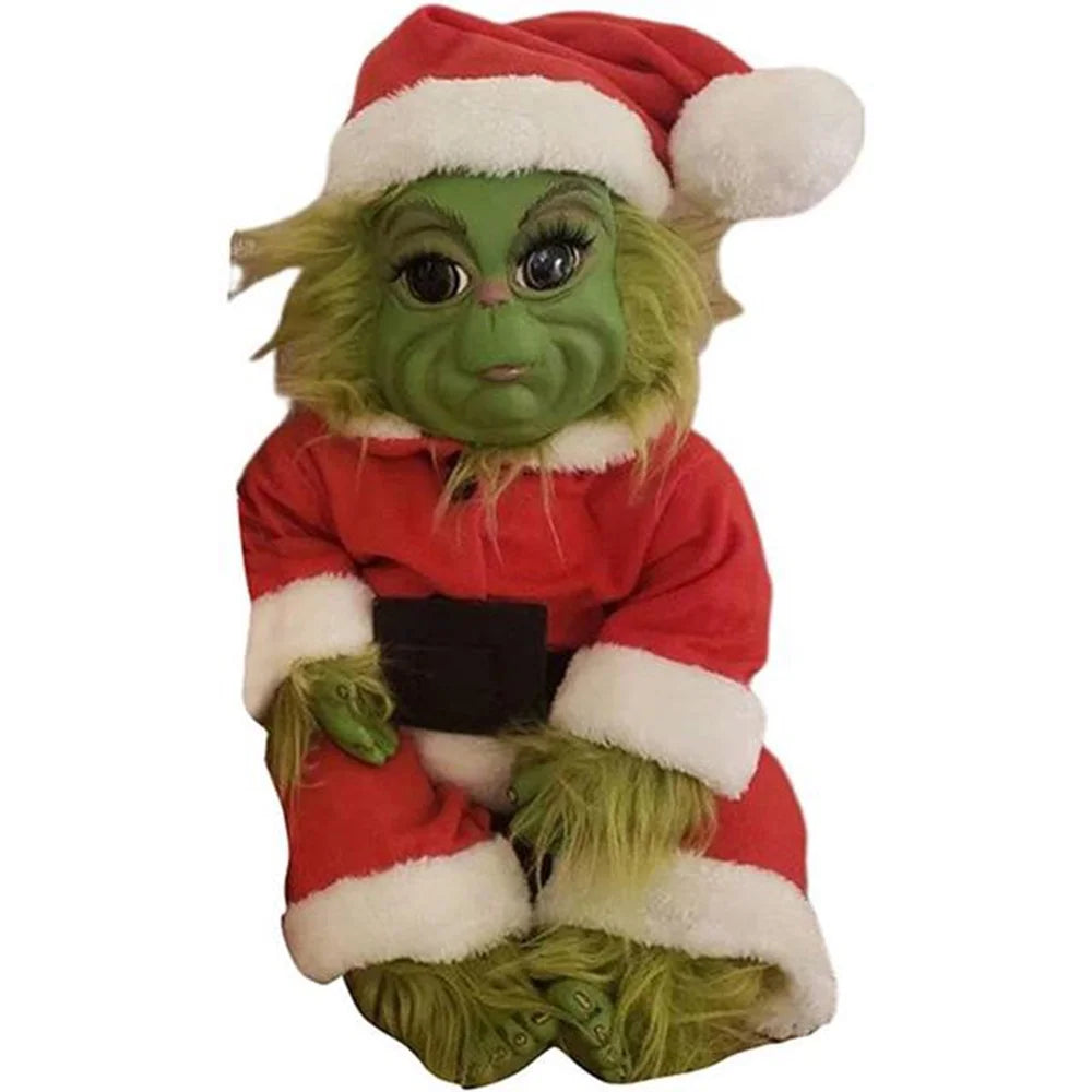 Grinch Stuffed Plush Elf Doll A4087