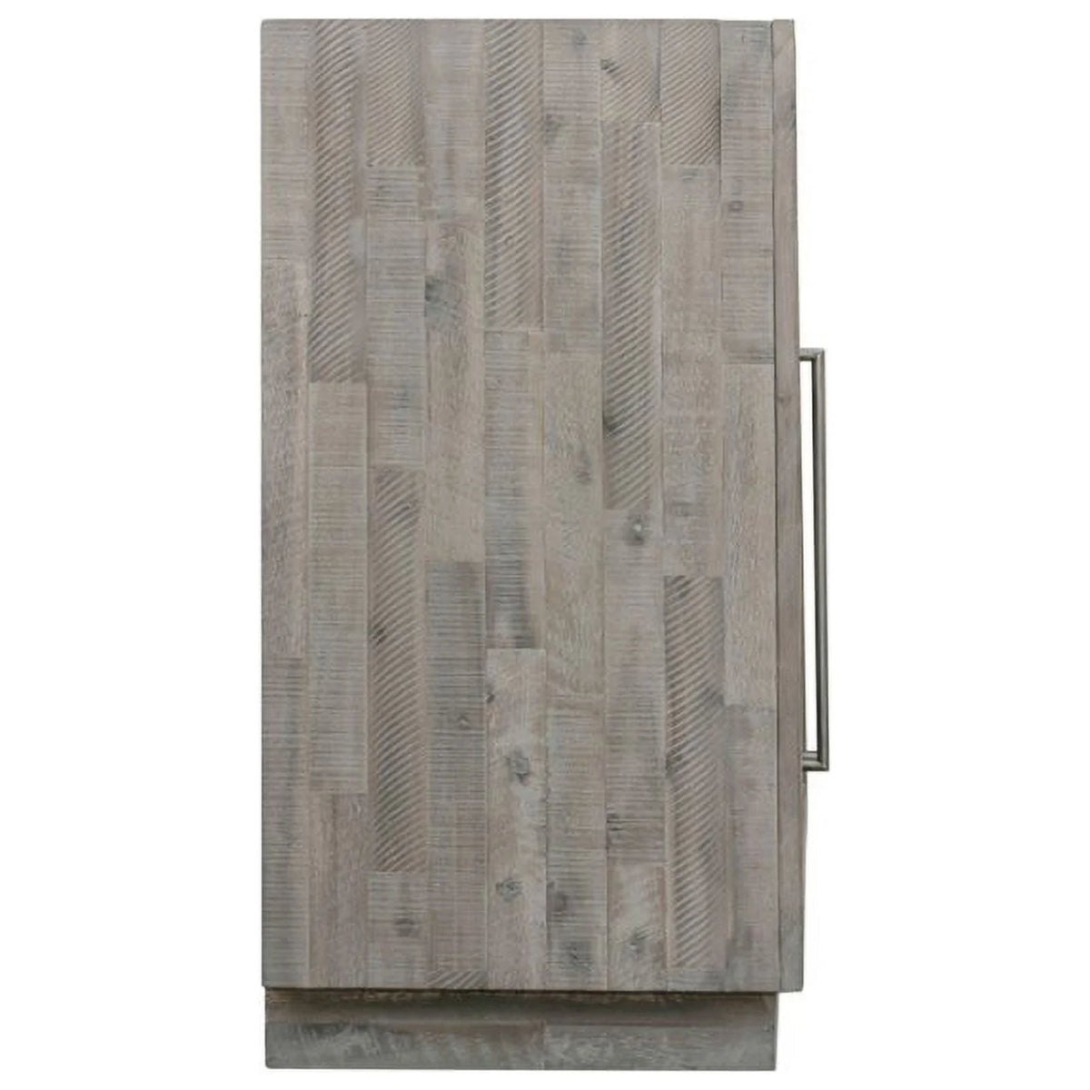 Gray Solid Wood TV Stand W9806