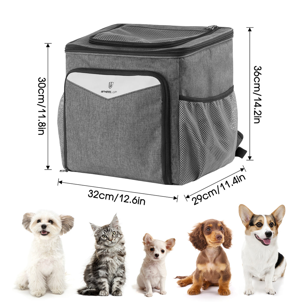 Expandable Carrier Backpack for Small Dogs and Cats A7504