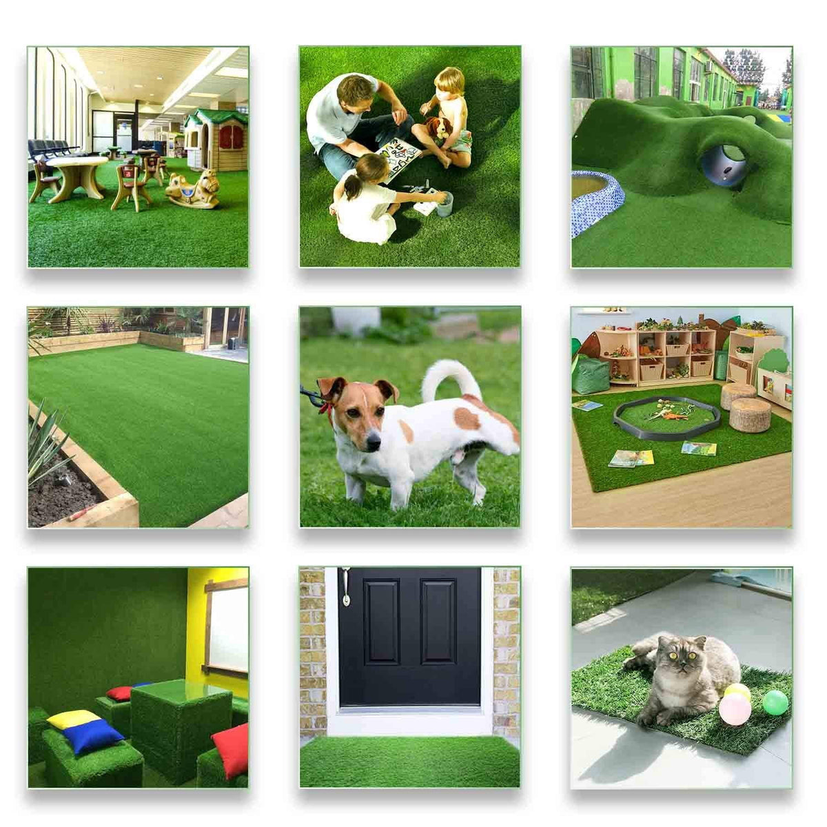 6.5'x10' Artificial Grass Synthetic Turf Indoor/Outdoor Area Rug F303247