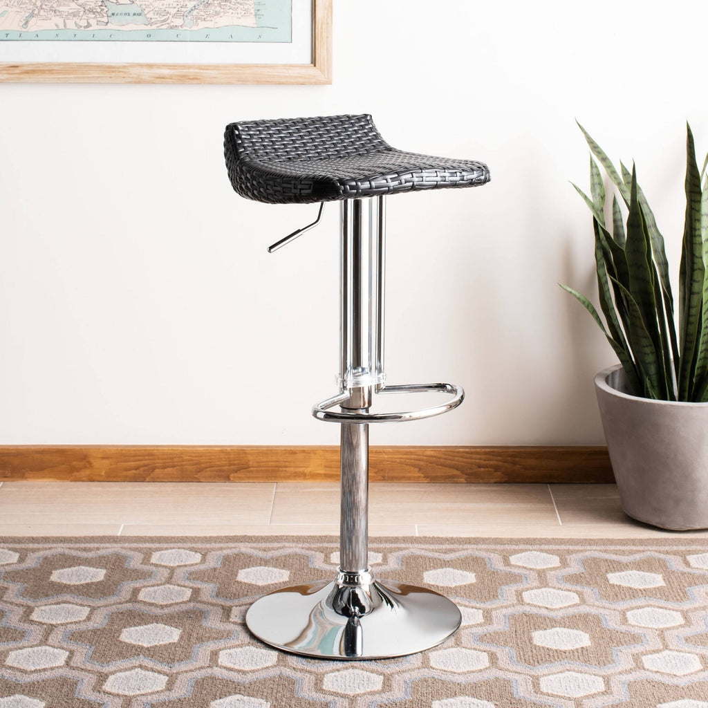 Black Swivel Bar Stool O153057