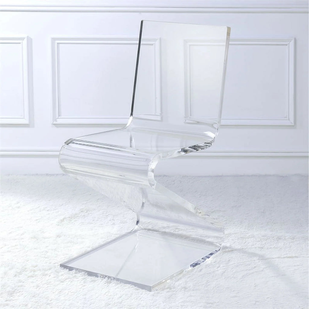 Modern Acrylic Plastic Accent Chair T9600