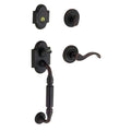 Oil Rubbed Bronze Single Cylinder Sectional Handleset W949