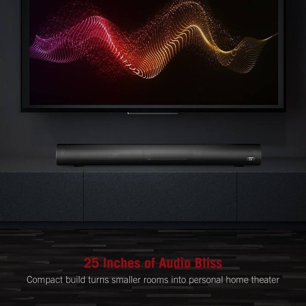 25-Inch Bluetooth Soundbar with Optical Cable V408777
