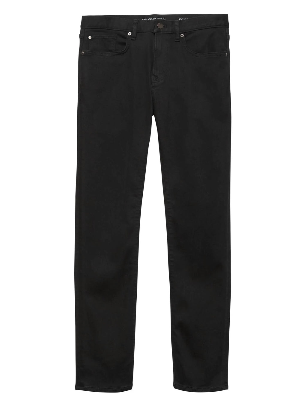 Slim Luxe Traveler Black Jeans 33W 30L U767478
