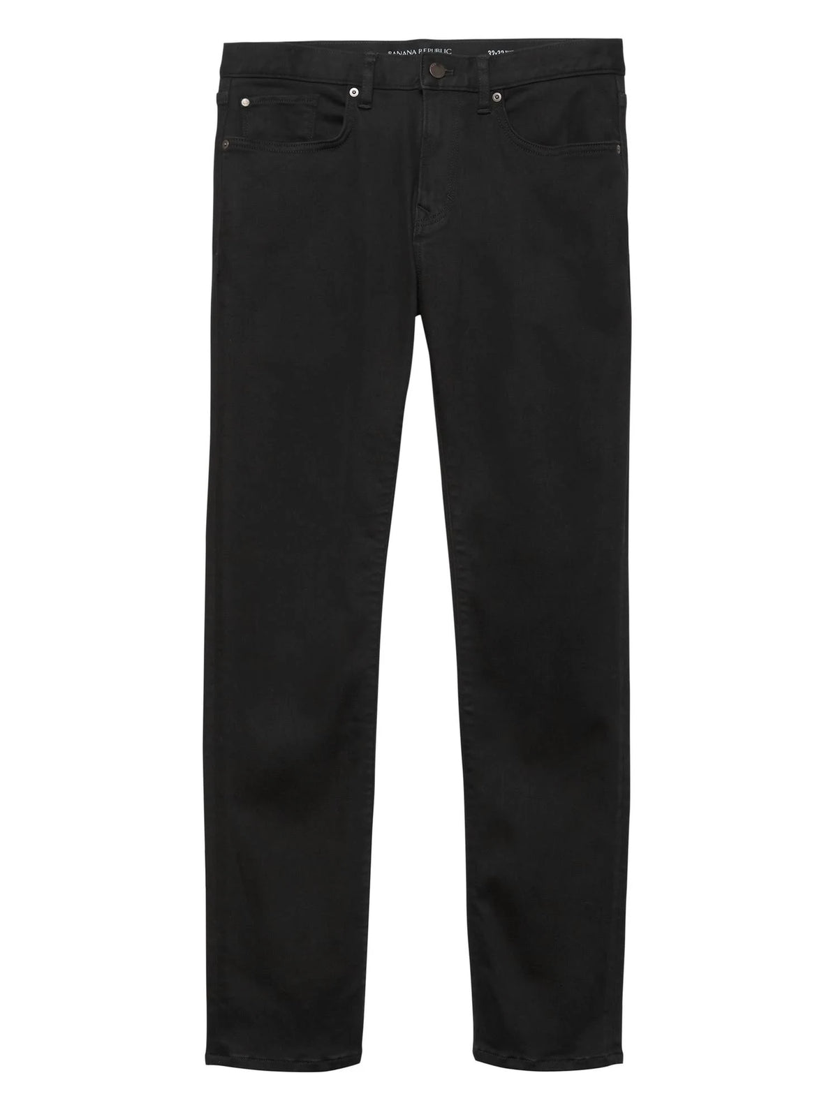 Slim Luxe Traveler Black Jeans 33W 30L U767478