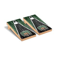 Weathered Triangle Cornhole Board Set W541634