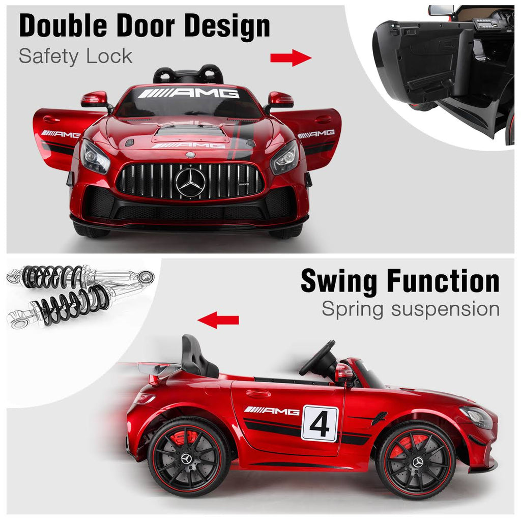 Red 12V Electric Ride on Car P797418