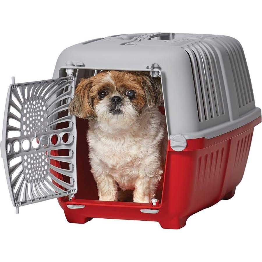 Plastic Door Travel Carrier Pet Kennel Y878335